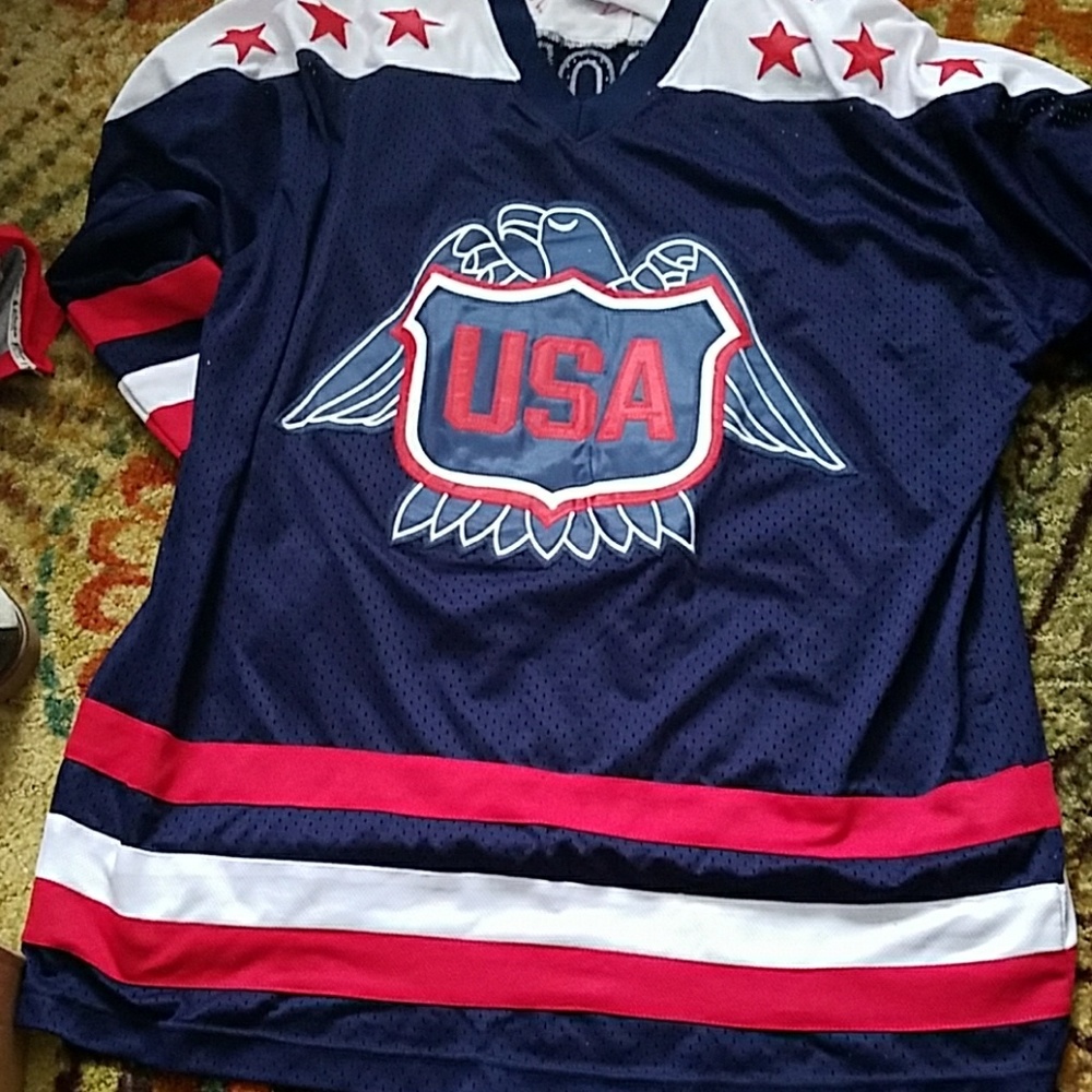 Vintage Team USA 1976 Canada Cup Hockey jersey